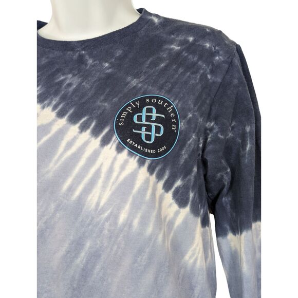 SIMPLY SOUTHERN Long Sleeve Pet Rescue "Let the Good Times Roll" Tee Small - Picture 3 of 5